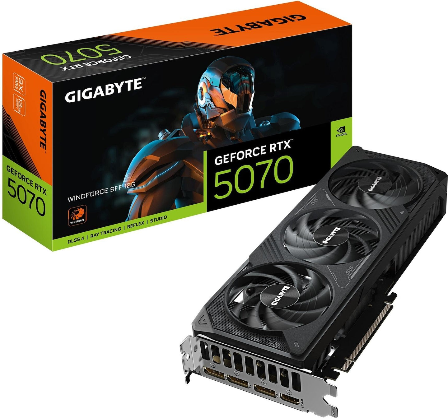 GigaByte - GeForce RTX 5070 WINDFORCE SFF 12G - Grafikkarte