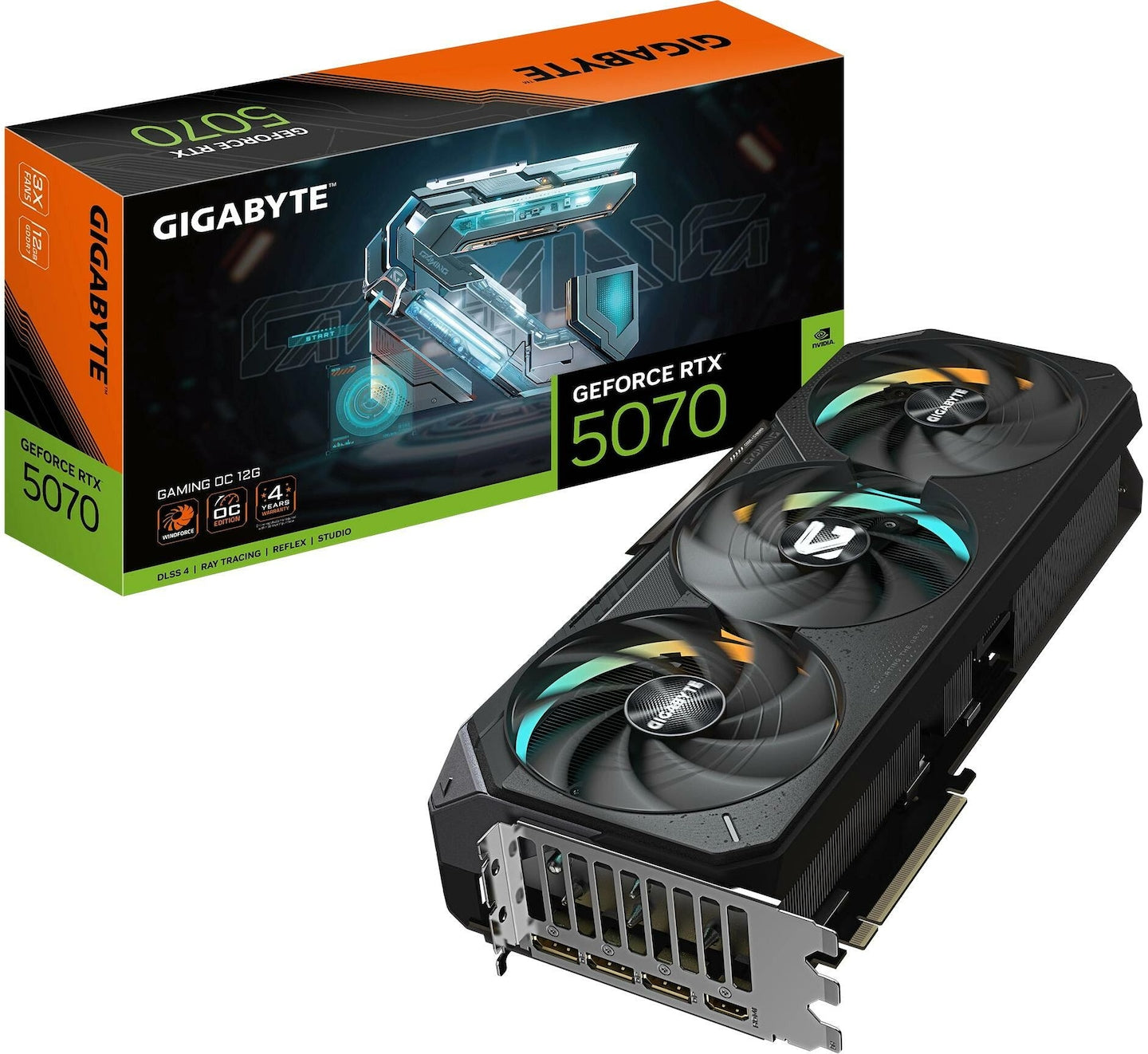 GigaByte - GeForce RTX 5070 Ti GAMING OC 16G - Grafikkarte
