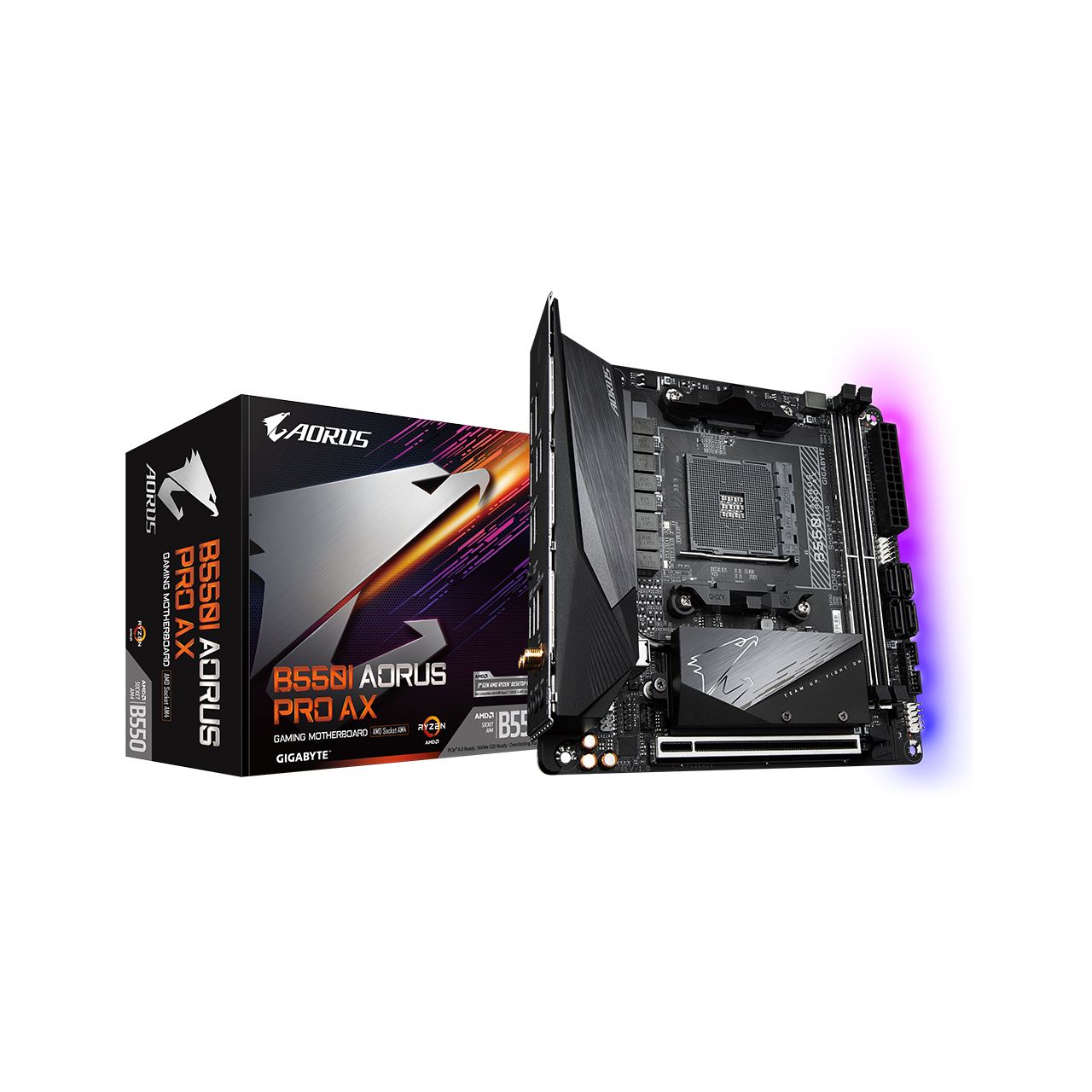 GigaByte - B550I AORUS PRO AX - Mainboard