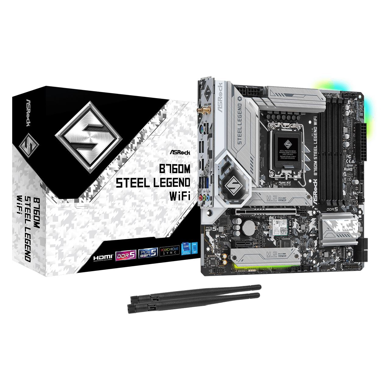 Asrock - B760M Steel Legend WiFi - Prozessor