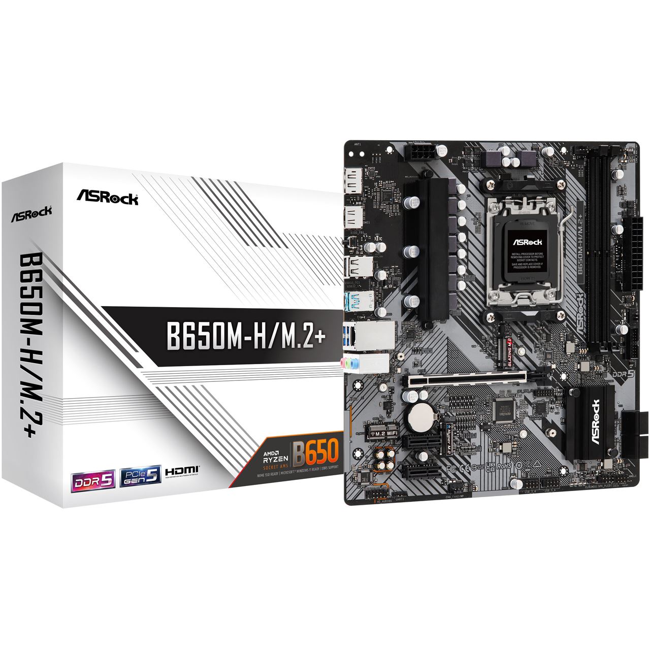 Asrock - B650M-H/M.2+ - Mainboard