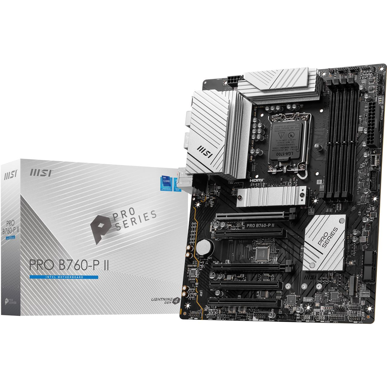 MSI - MSI PRO B760-P II - Mainboard
