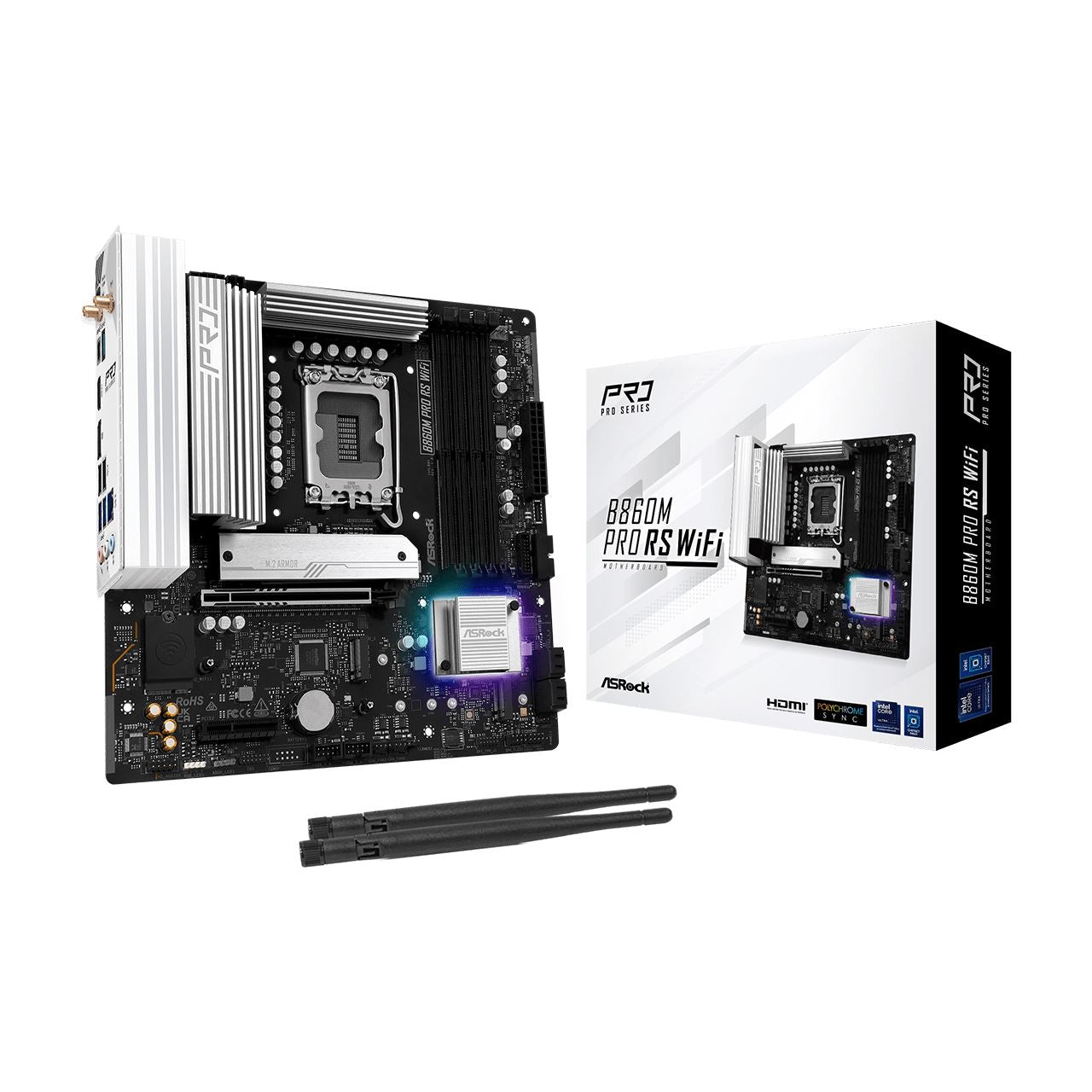 Asrock - B860M Pro RS WiFi - Mainboard