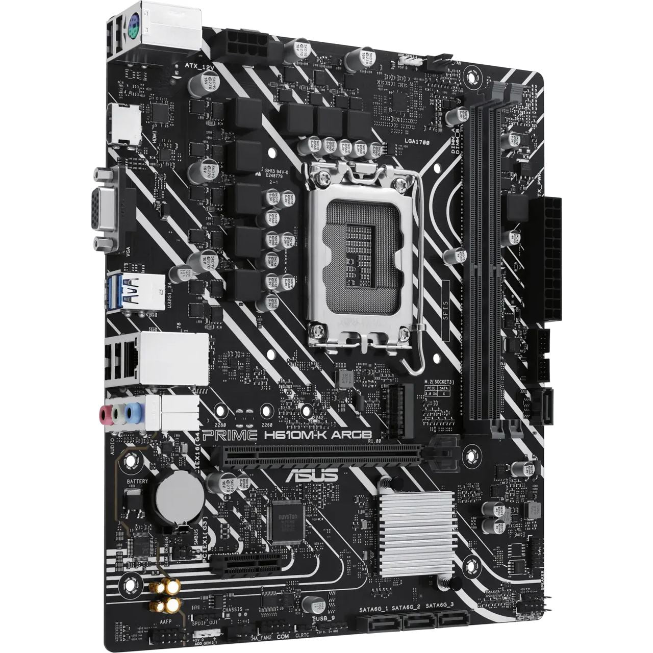 Asus - PRIME H610M-K ARGB - Mainboard