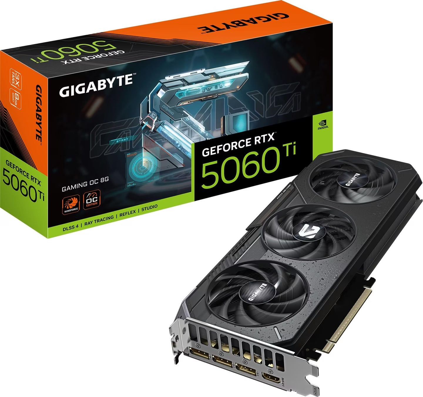 GigaByte - GeForce RTX 5060 Ti GAMING OC 8GB - Grafikkarte