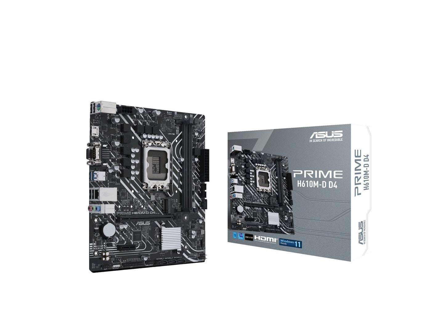 Asus - PRIME H610M-D D4 - Mainboard
