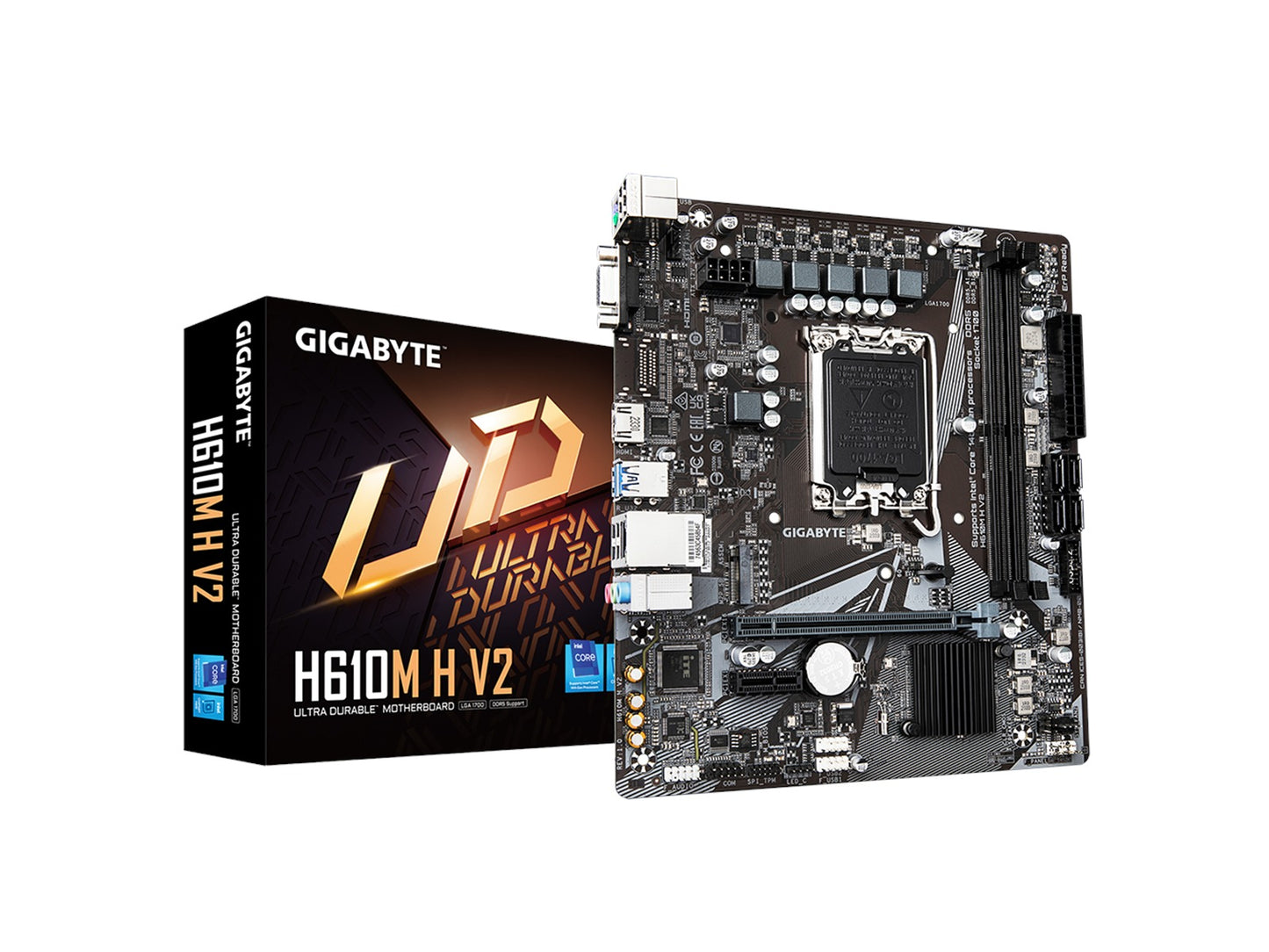 GigaByte - H610M H V2 - Mainboard