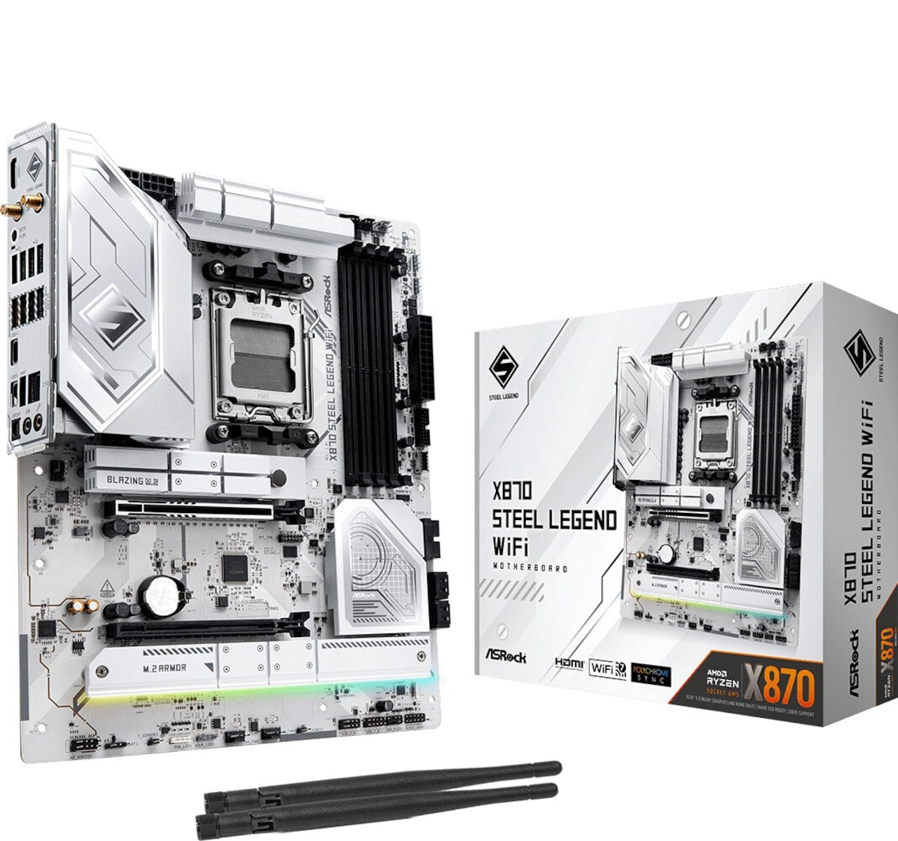 Asrock - X870 Steel Legend WiFi - Mainboard