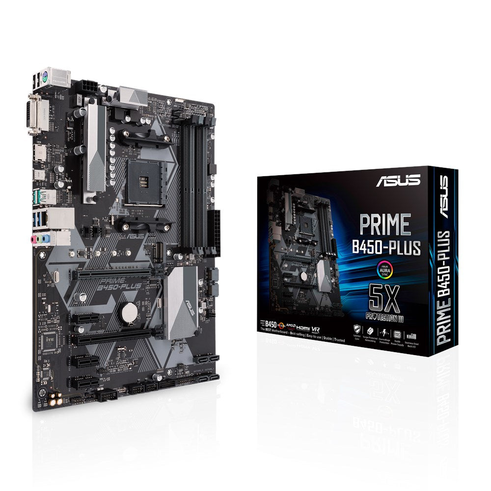 Asus - PRIME B450-PLUS - Mainboard