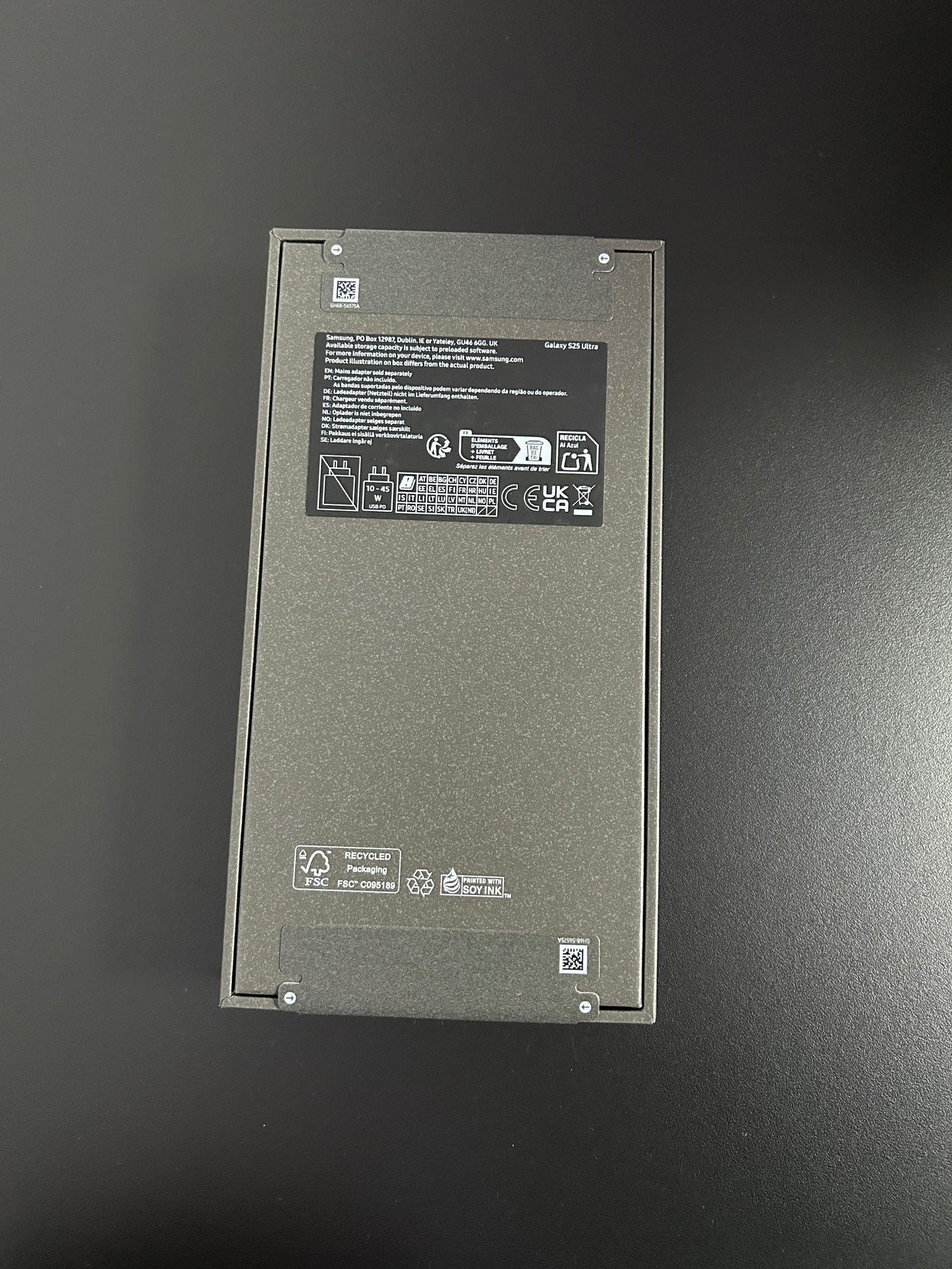 Samsung Galaxy S25 Ultra 512GB Titanium Black