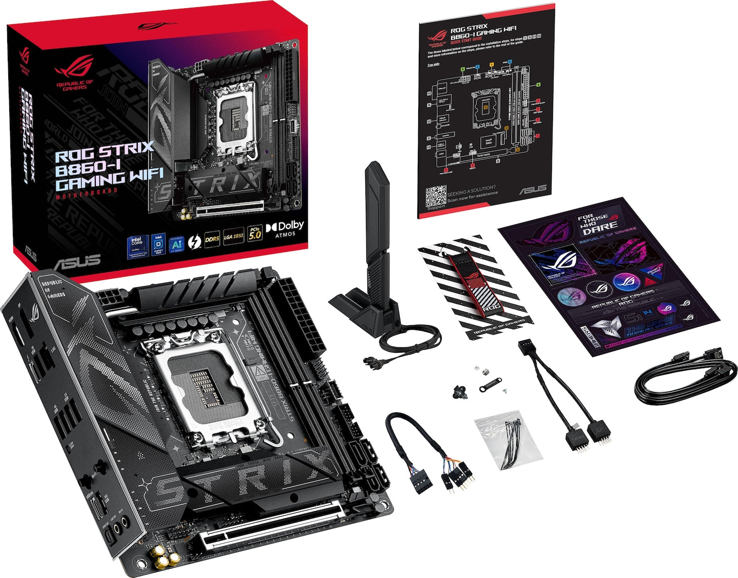 Asus - ROG STRIX B860-I GAMING WIFI - Mainboard