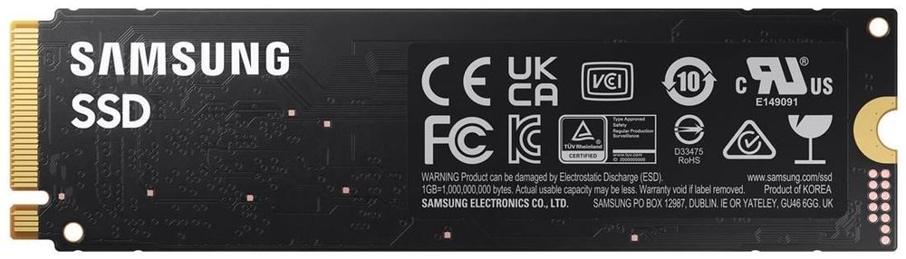 Samsung SSD 980 1TB, M.2 2280 / M-Key / PCIe 3.0 x4