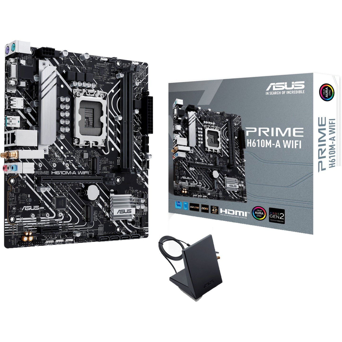 Asus - PRIME H610M-A WIFI - Mainboard