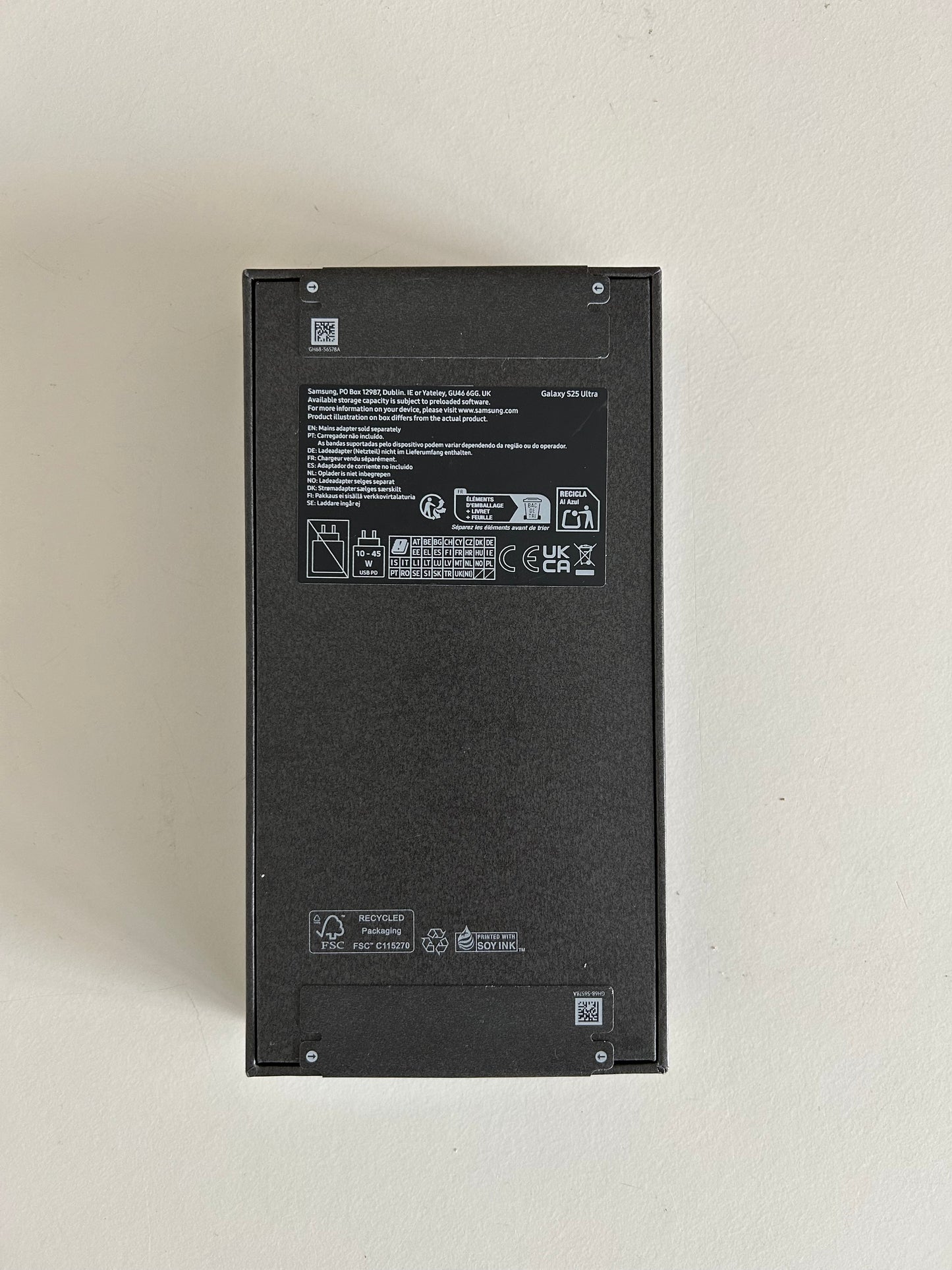 Samsung Galaxy S25 Ultra 256GB Titanium Whitesilver