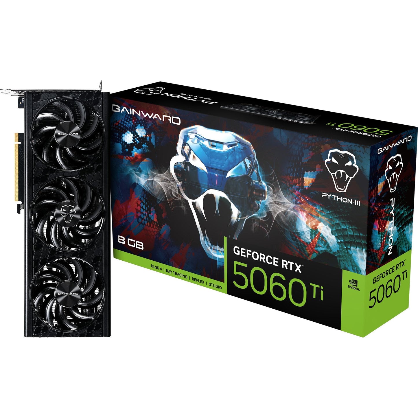 Gainward GeForce RTX 5060 Ti Python III - n - PCI - Express - Grafikkarte