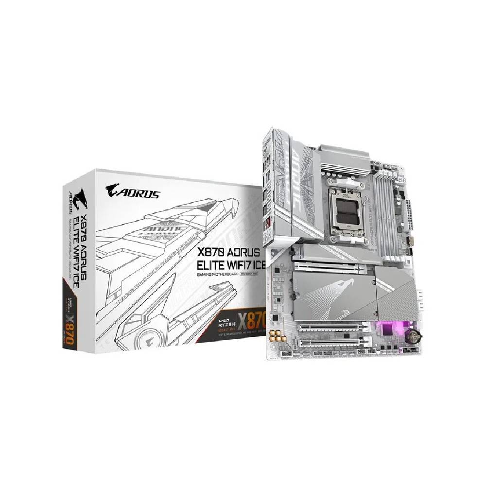 GigaByte - X870 AORUS ELITE WIFI7 ICE - Mainboard