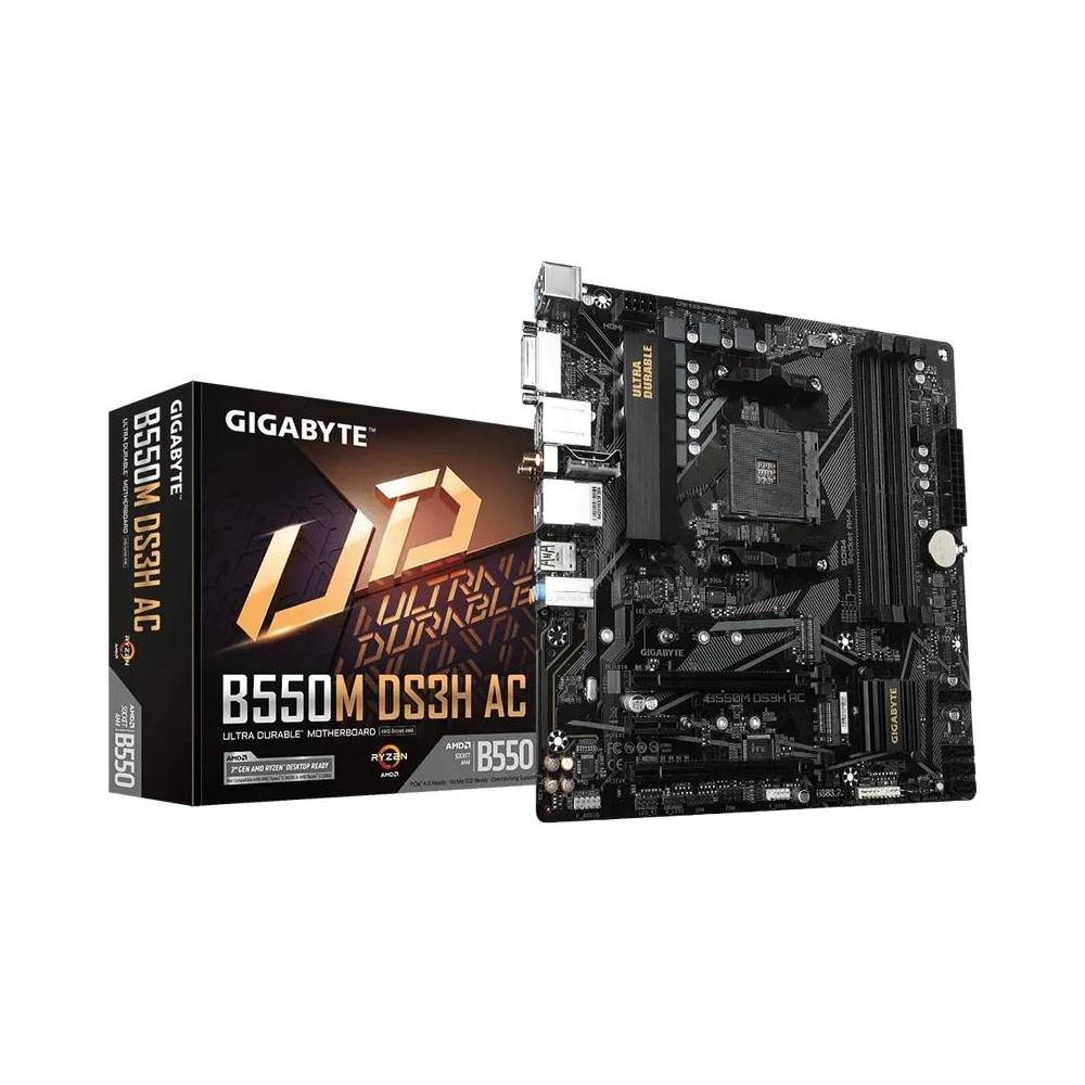 GigaByte - B550M DS3H AC - Mainboard