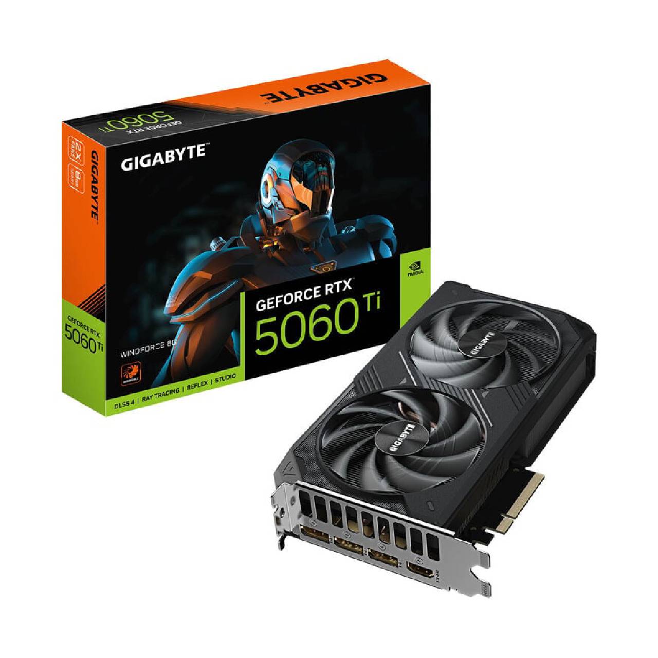 GigaByte - GeForce RTX 5060 Ti WINDFORCE 8G - Grafikkarte