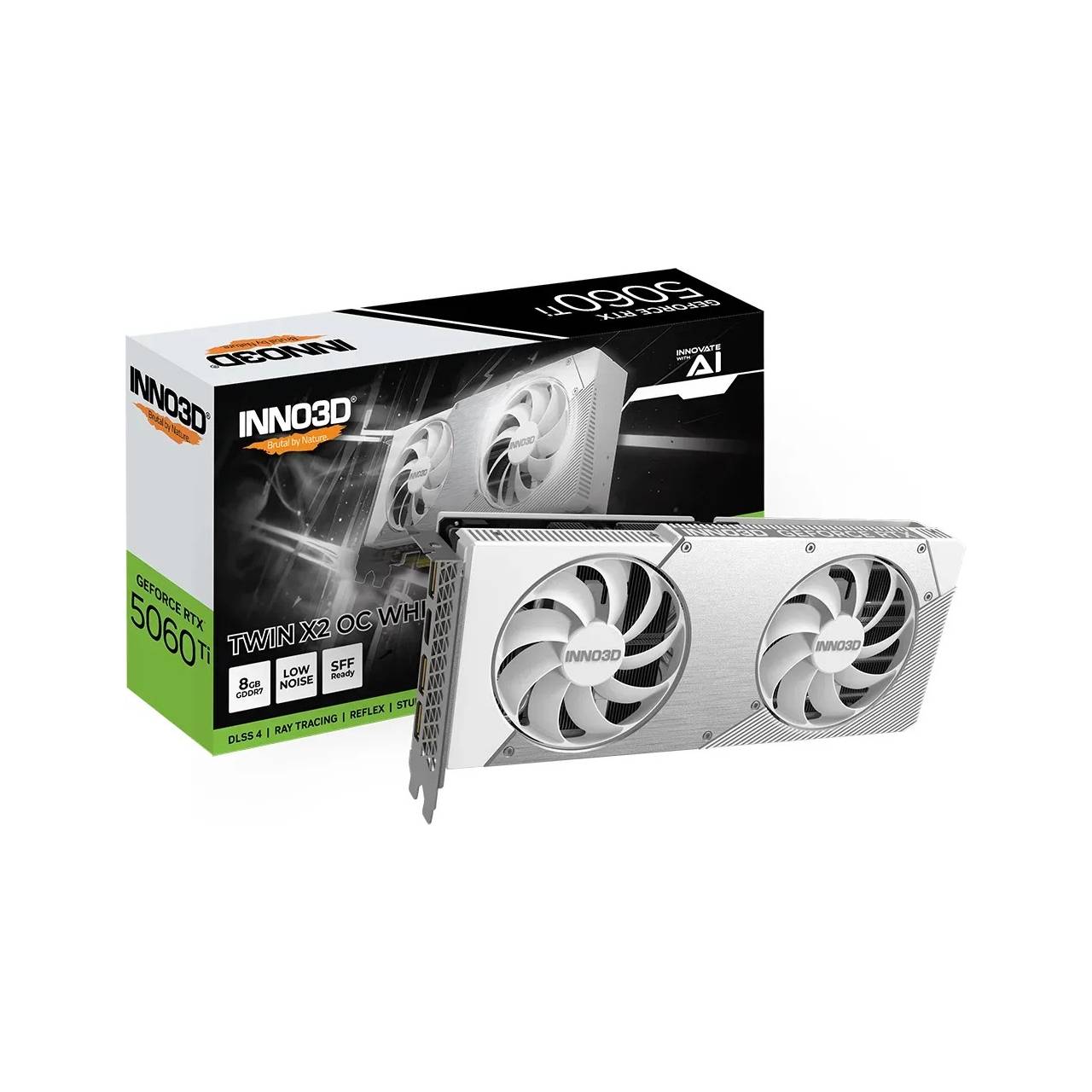 Inno3D GeForce RTX 5060 Ti Twin X2 OC white - PCI - Express - Grafikkarte