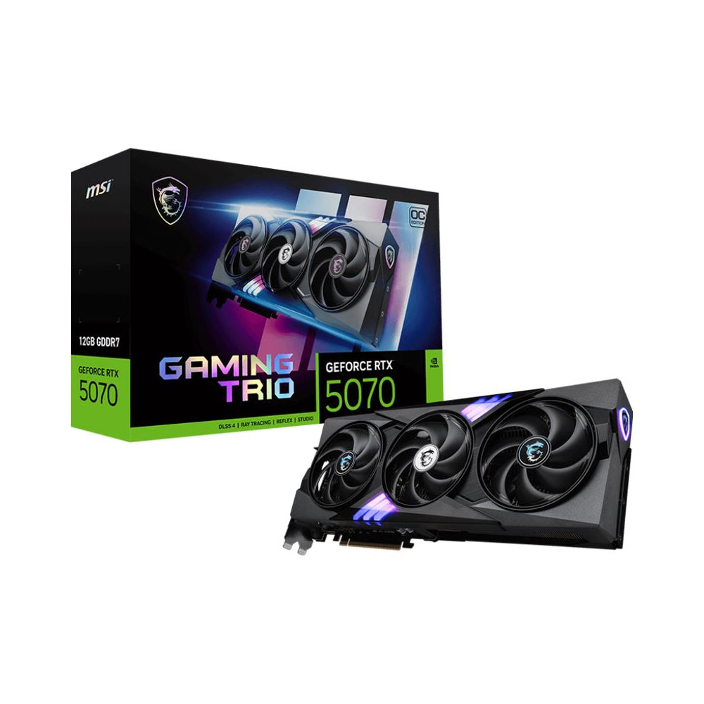 MSI - GeForce RTX 5070 12G GAMING TRIO OC - Grafikkarte