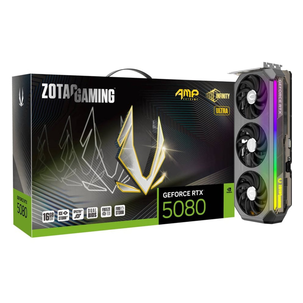 Zotac - GeForce RTX 5080 AMP Extreme Infinity Ultra - Grafikkarte