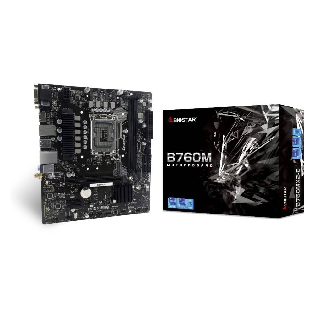 Biostar - B760MX2-E D4 - Mainboard
