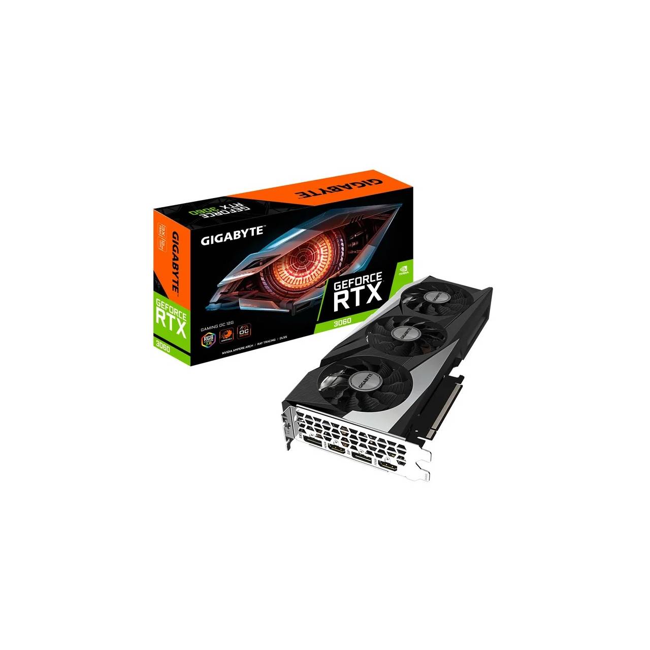 GigaByte - GeForce RTX 3060 GAMING OC 12G LHR - Grafikkarte