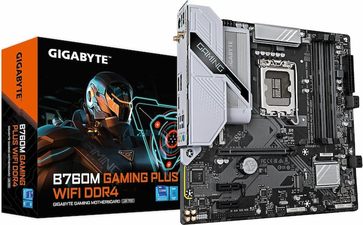 GigaByte - B760M GAMING PLUS WIFI DDR4 - Mainboard