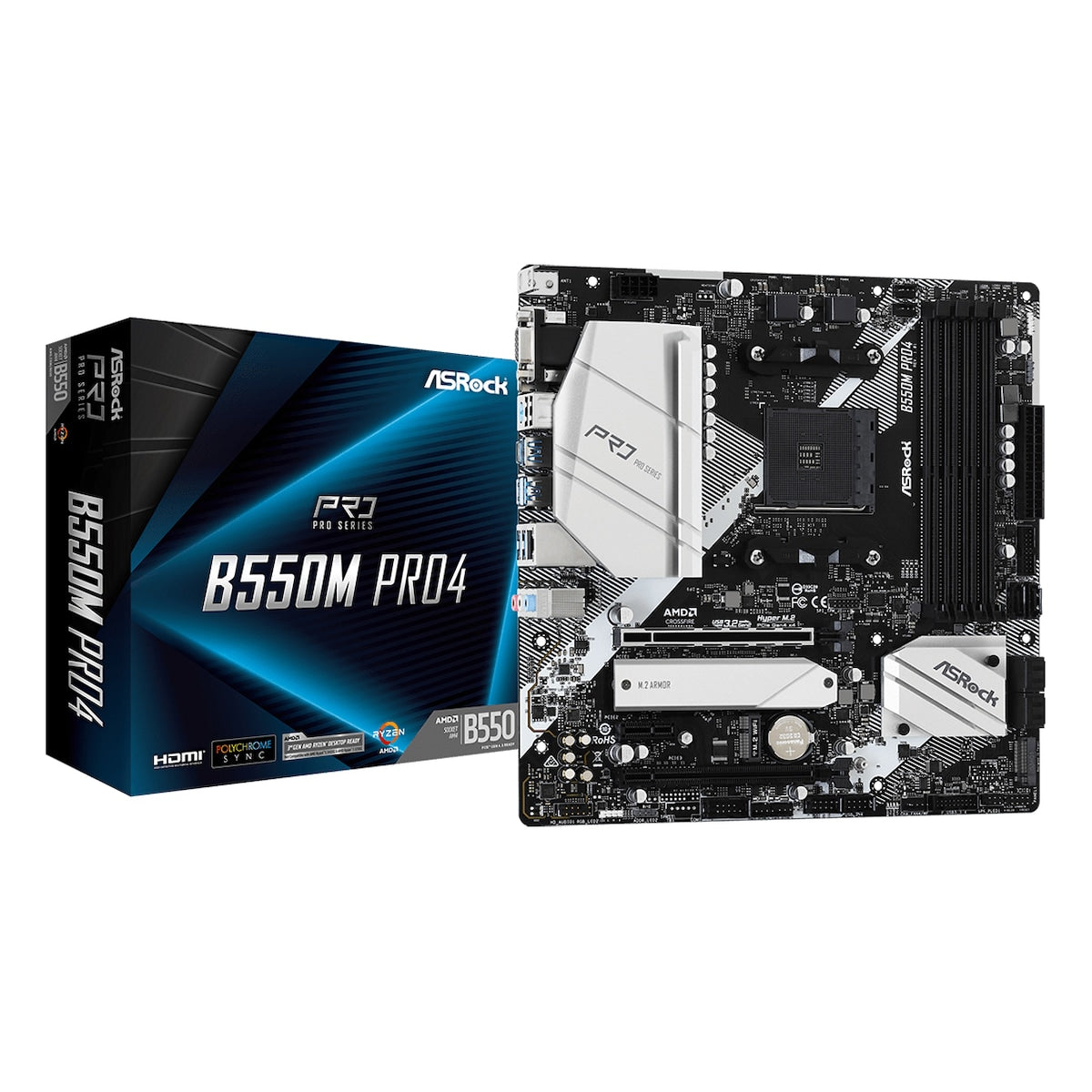 Asrock - B550M Pro4 - Mainboard