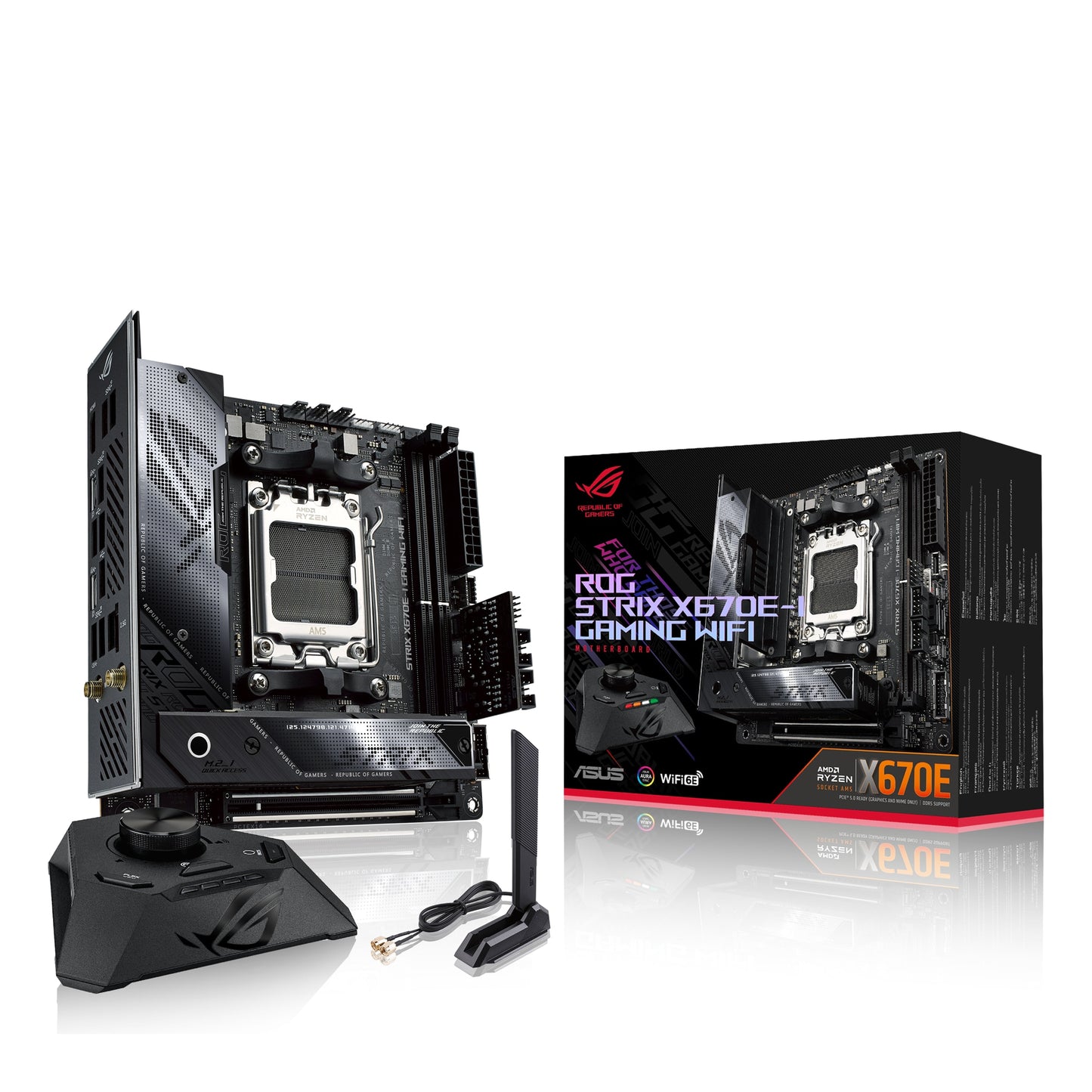 Kundenretoure - ASUS ROG Strix X670E-I Gaming WIFI - Mainboard