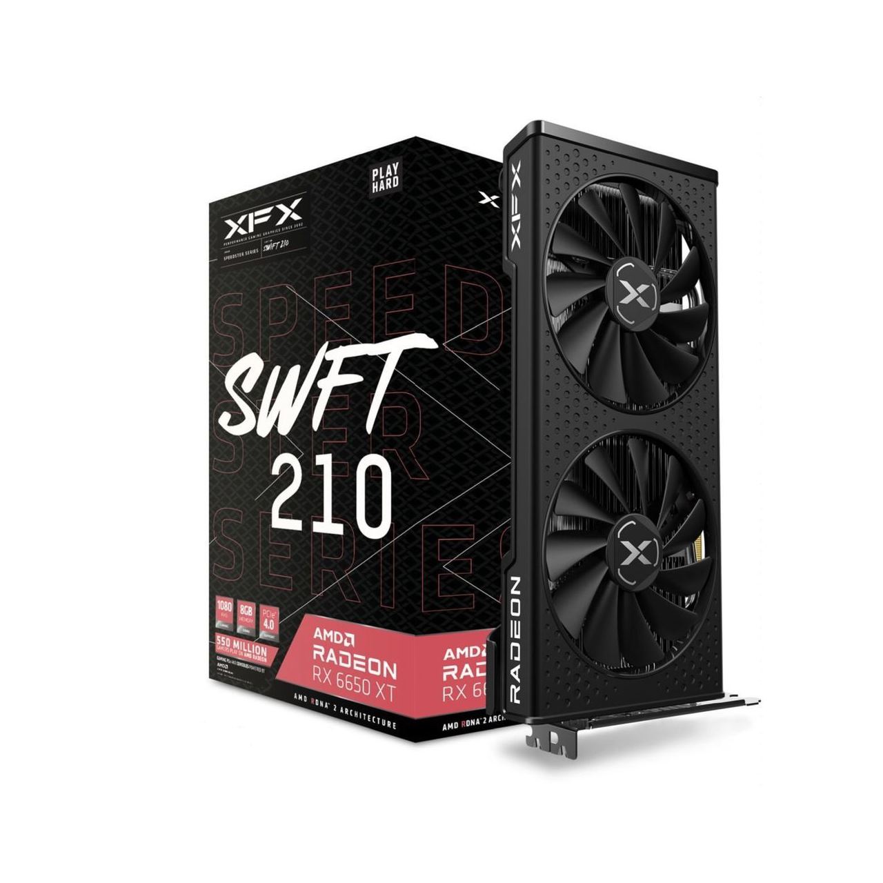 XFX - Radeon RX 6650 XT Speedster SWFT 210 Core Gaming - Grafikkarte