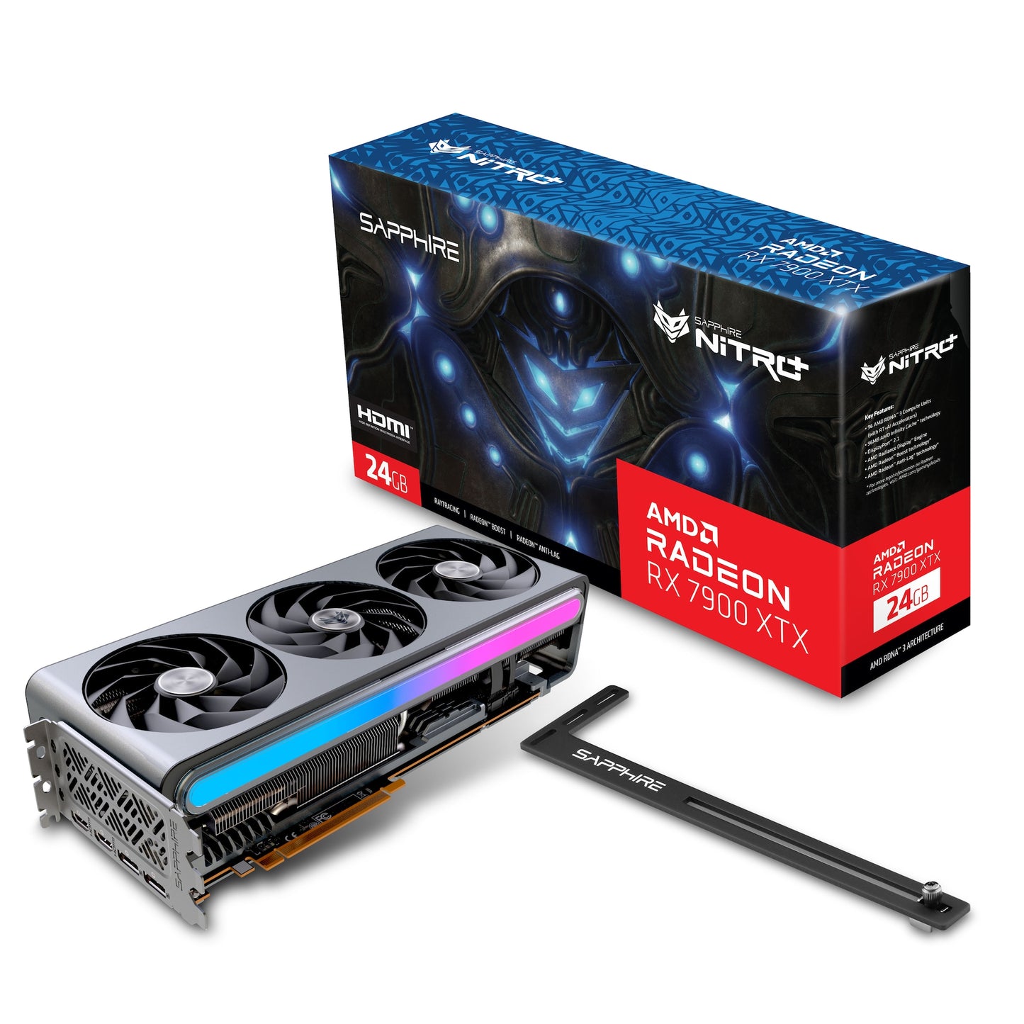 Sapphire - Radeon RX 7900 XTX NITRO+ Vapor-X 24GB - Grafikkarte