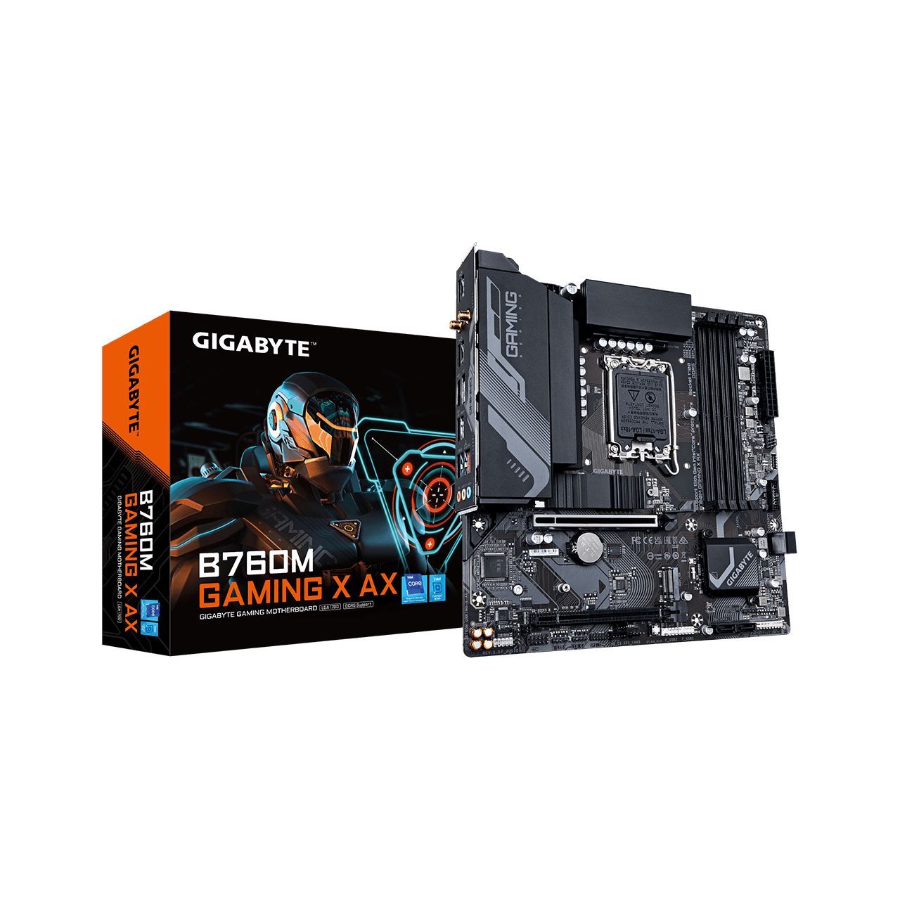 GigaByte - B760M GAMING X AX - Mainboard
