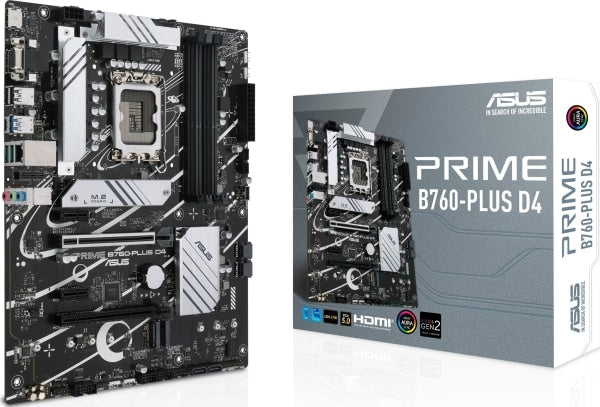 Asus - PRIME B760-PLUS D4 - Mainboard