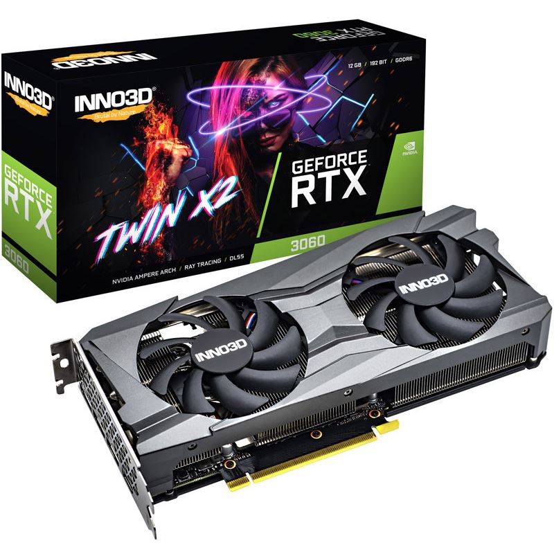 Inno3D - GeForce RTX 3060 TWIN X2 - Grafikkarte