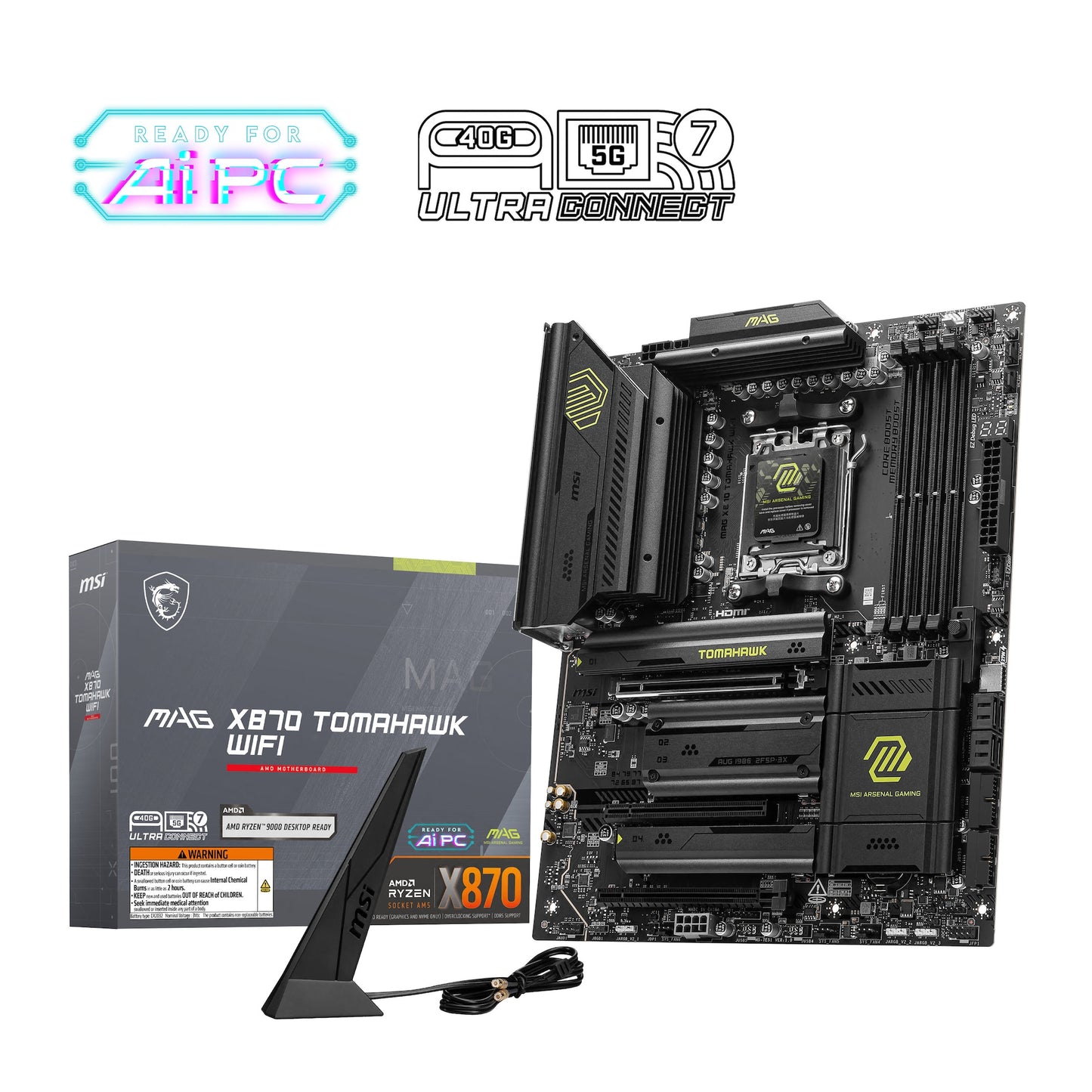 MSI - MAG X870 TOMAHAWK WIFI - Mainboard