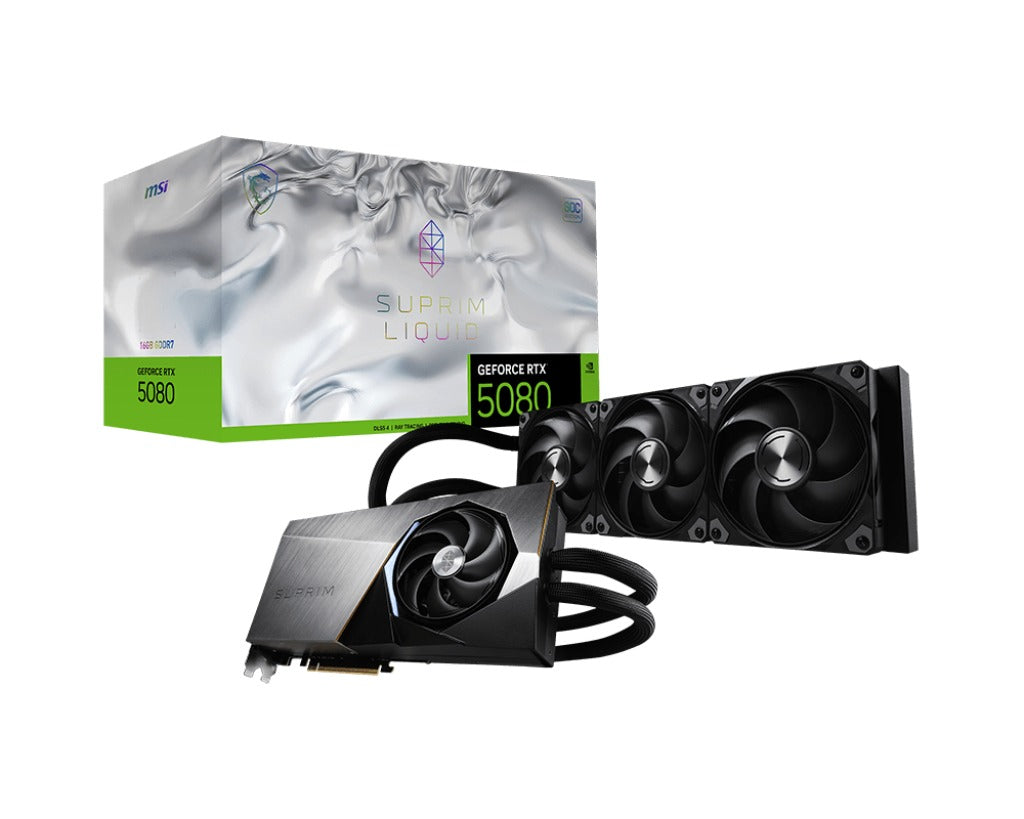 MSI GeForce RTX 5080 Suprim Liquid SOC 16G