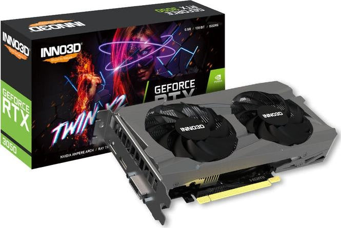 Inno3D - GeForce RTX 3050 TWIN X2 - Grafikkarte