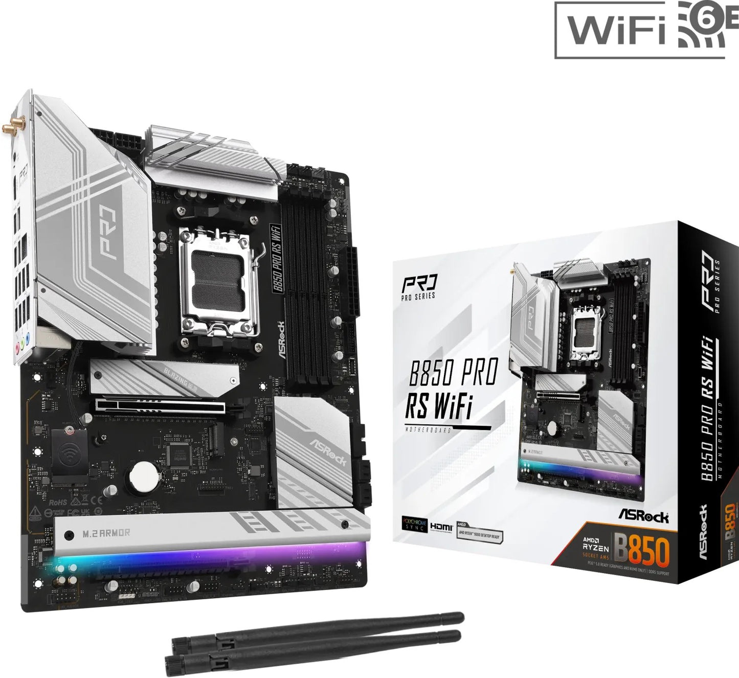 Asrock - B850 Pro RS WiFi - Mainboard