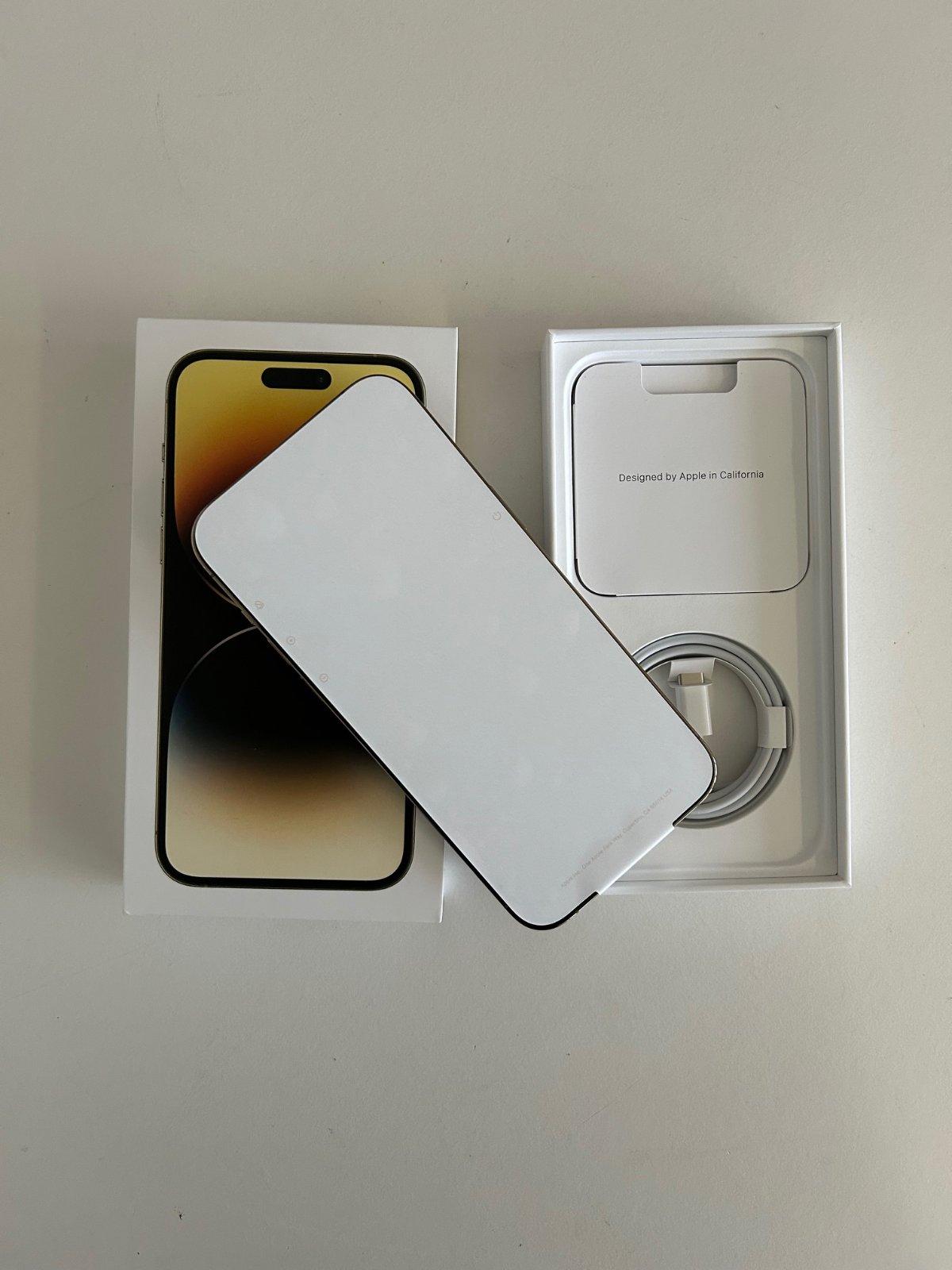Apple iPhone 14 Pro Max 256GB gold - Kundenretoure