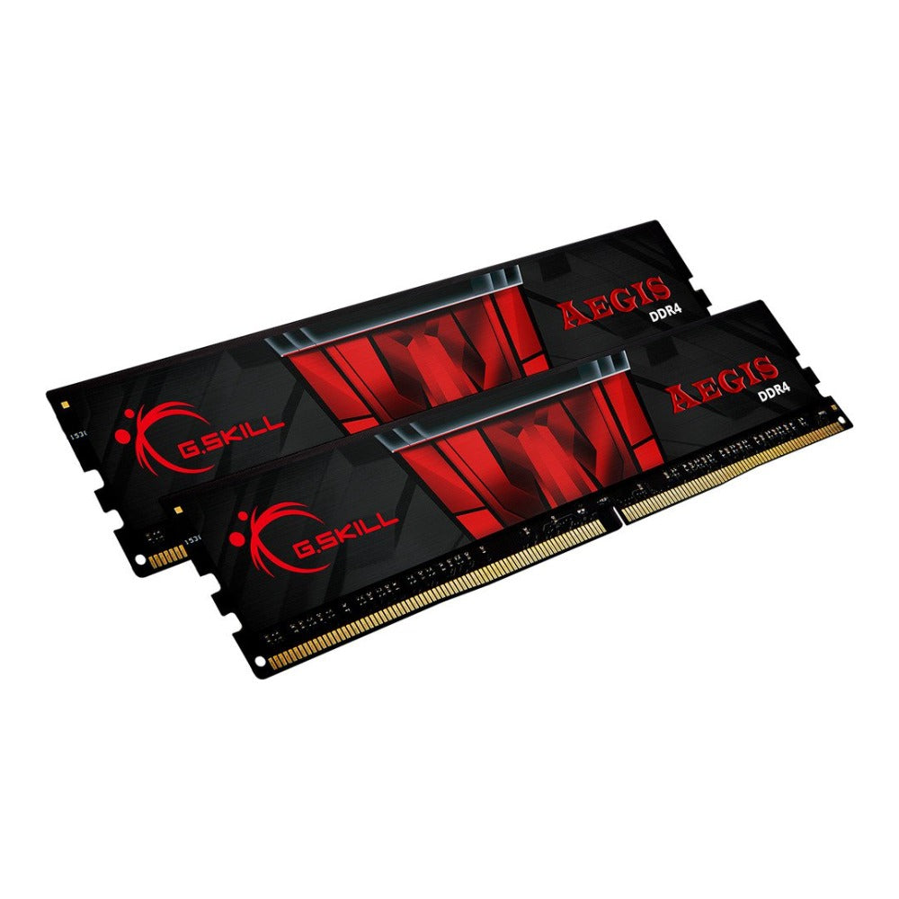 G.Skill Aegis F4 - 3200C16D - 32GIS - 32 GB - 2 x 16 GB - DDR4 - 3200 MHz - 288 - pin DIMM - Arbeitsspeicher
