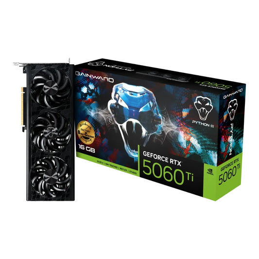 Gainward - GeForce RTX 5060 Ti Python III OC 16GB - Grafikkarte