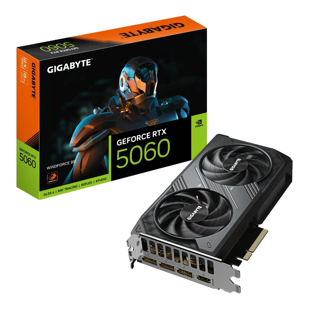 GigaByte - GeForce RTX 5060 WINDFORCE 8G - Grafikkarte