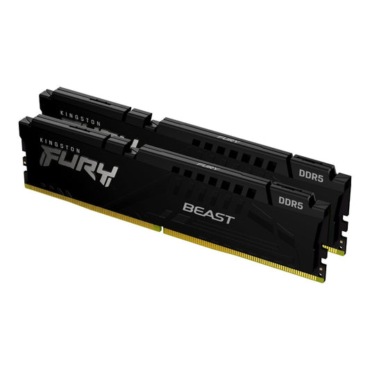 Kingston FURY Beast schwarz DIMM Kit 128GB, DDR5-5600, CL40-40-40