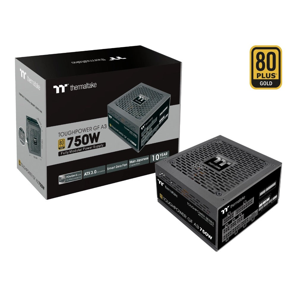 Thermaltake - TOUGHPOWER GF A3 Gold 750W - TT Premium Edition - PC-Netzteil