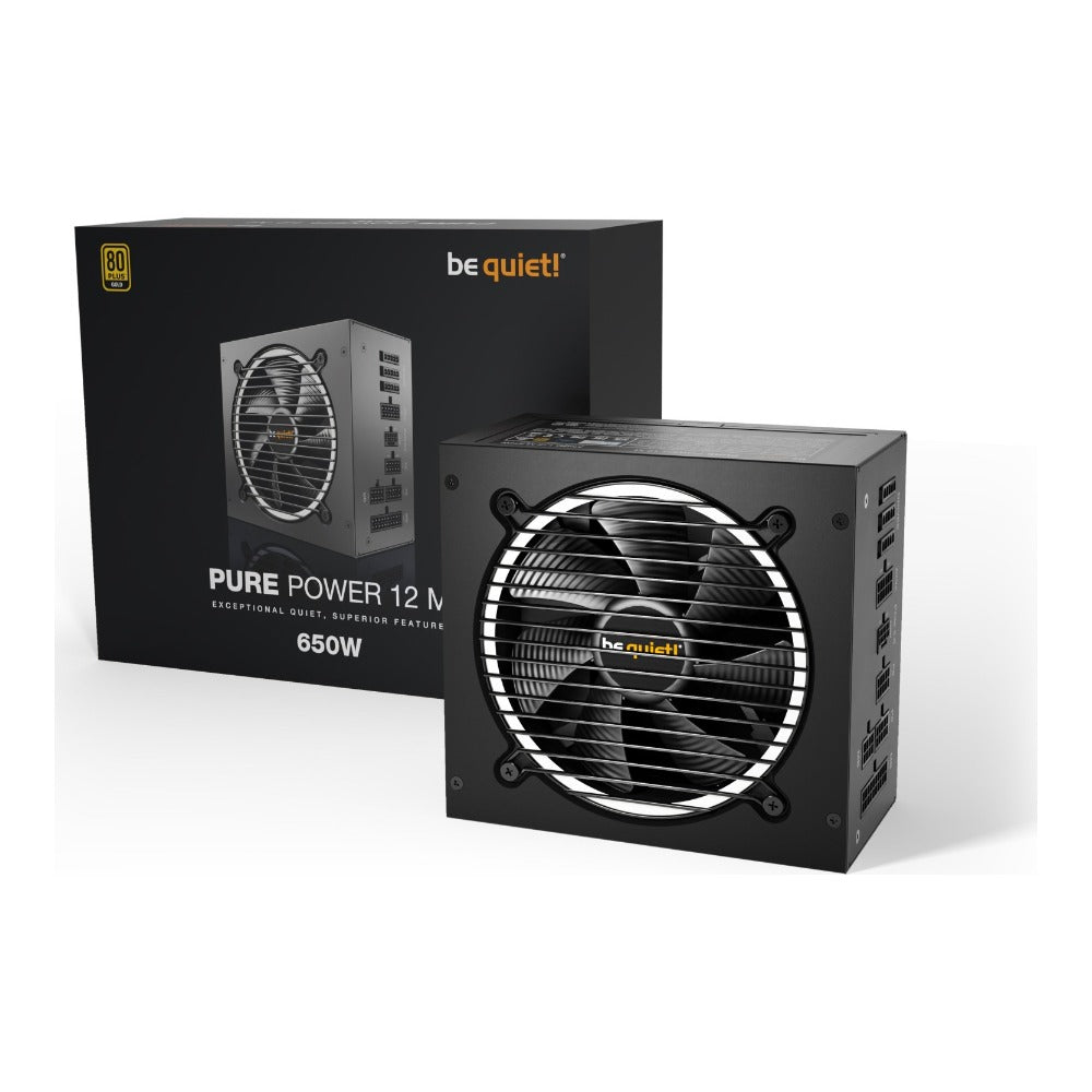 Be quiet - Pure Power 12M 650W - PC-Netzteil