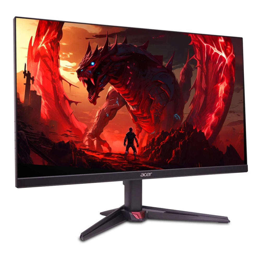 Acer - Nitro VG240YX1 , schwarz/rot, FullHD, VA, HDR, 200Hz Panel) - Monitor