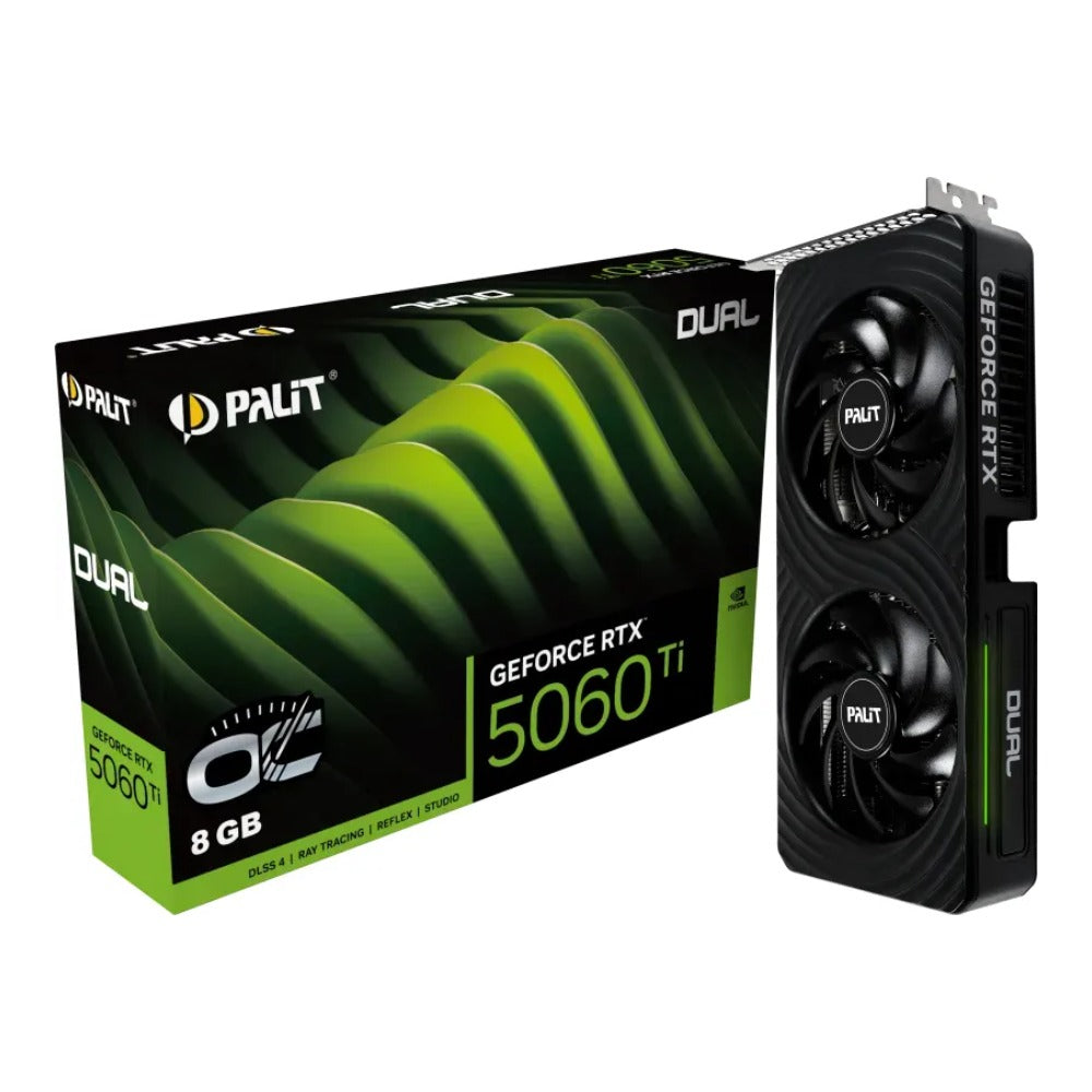 Palit Rtx 5060Ti Dual Oc Gddr7 NE7506TT19P1 - GB2062D - PCI - Express - Grafikkarte