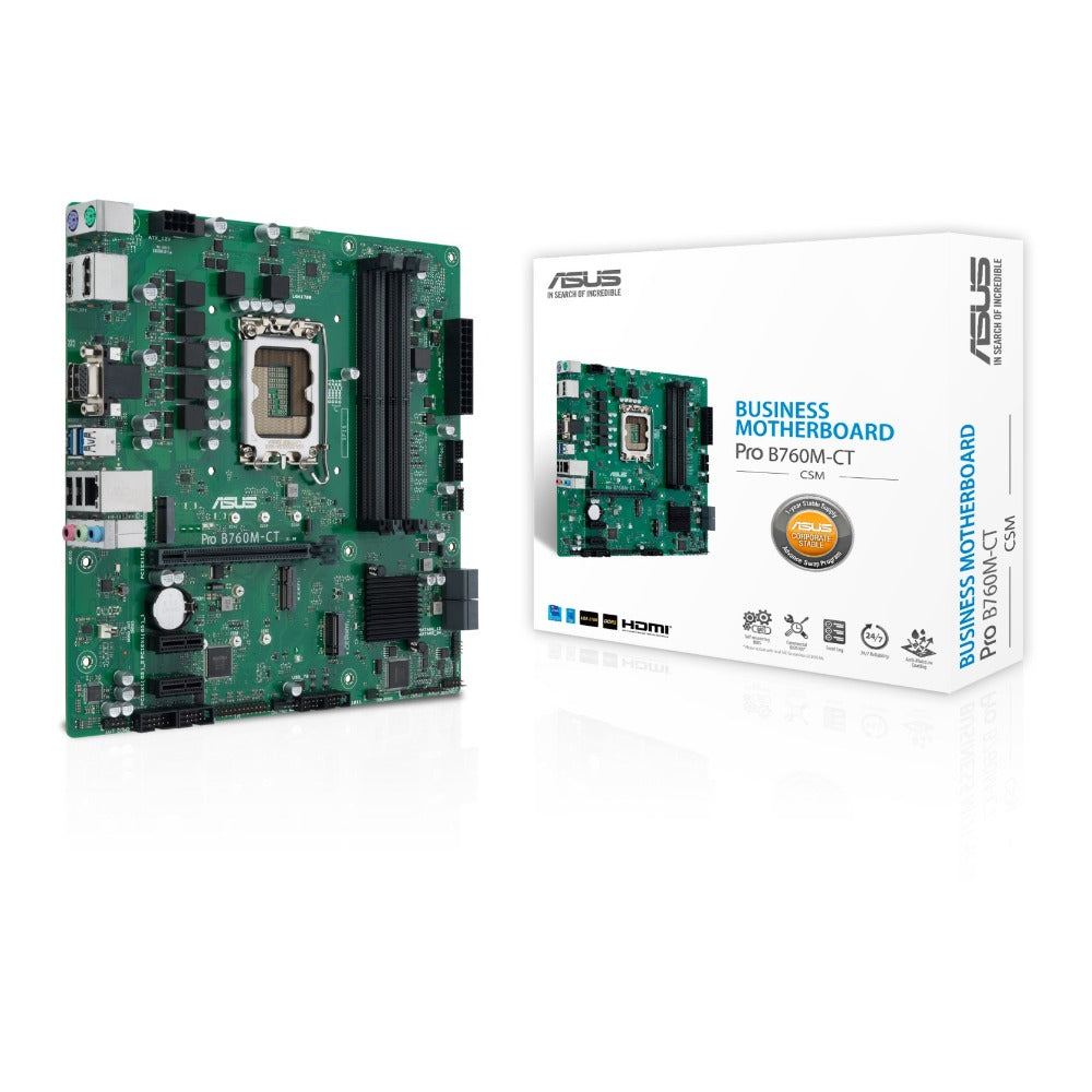 Asus - PRO B760M-CT-CSM - Mainboard