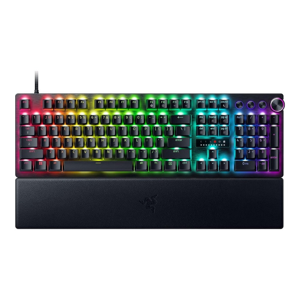 Razer Huntsman V3 Pro - Kabelgebunden - USB - Optischer Schlüsselschalter - QWERTZ - RGB - LED - Schwarz - Tastatur